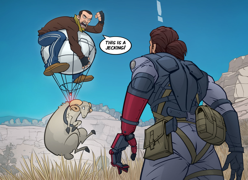 Illustration for article titled What Really Happens When Your Extractions Fail in Metal Gear Solid V